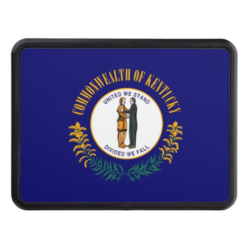 Kentucky State Flag Design Hitch Cover