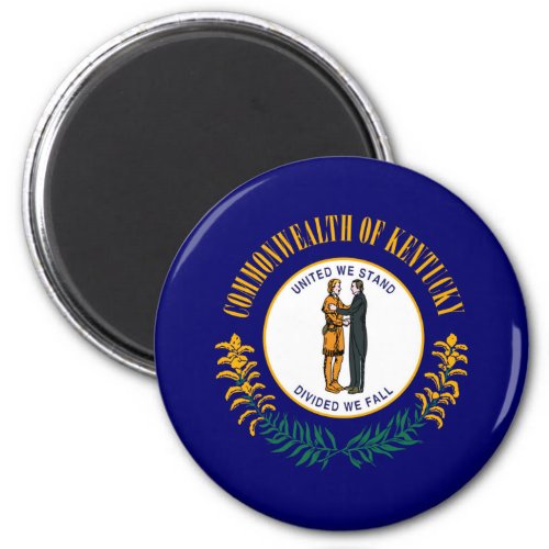 Kentucky State Flag Design Magnet