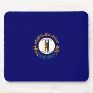 Kentucky State Flag Design Mouse Pad