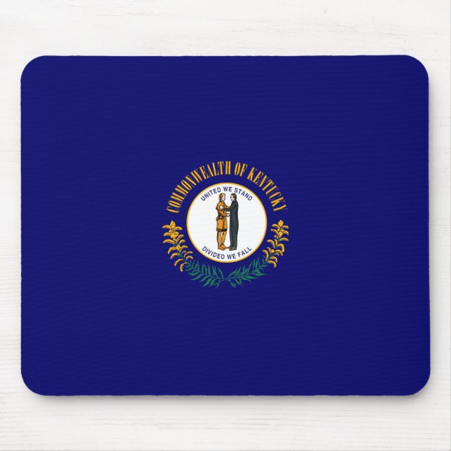 Kentucky State Flag Design Mouse Pad (Front)