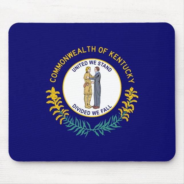 Kentucky State Flag Mouse Pad (Front)