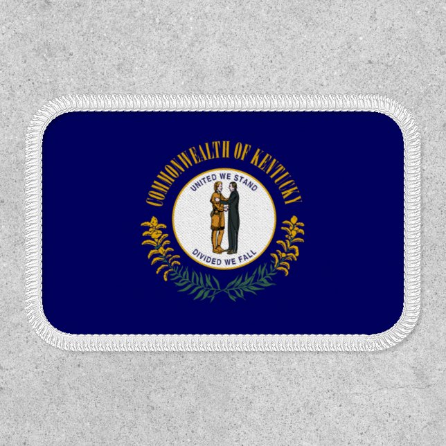 Kentucky State Flag Patch (Front)