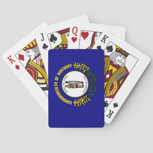 Kentucky State Flag Playing Cards (Back)