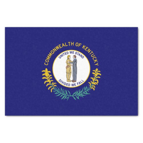 Kentucky State Flag Tissue Paper