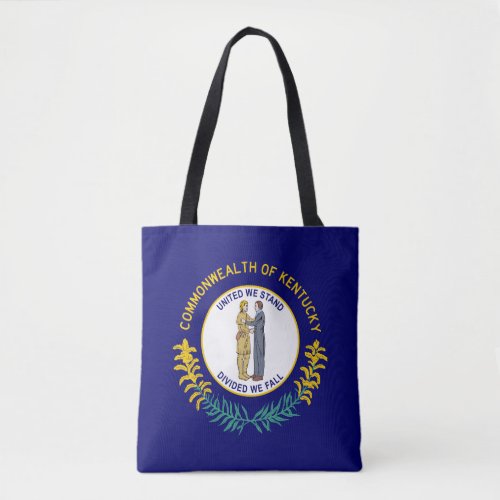 Kentucky State Flag Tote Bag