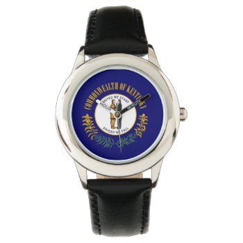 Kentucky State Flag Watch by USA_Swagg at Zazzle