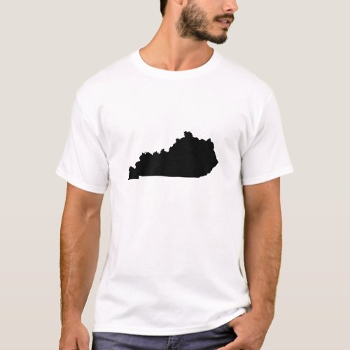Kentucky state Outline T_Shirt