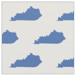 Kentucky State Pattern Blue Fabric