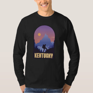 Kentucky State USA Hiking Trip Souvenir T-Shirt