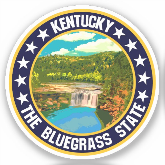 Kentucky                                           sticker (Front)