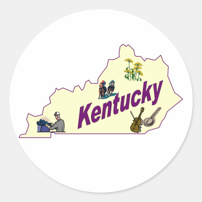 Kentucky Sticker (Front)