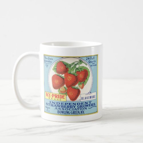 Kentucky Strawberries - Vintage Fruit Crate Label