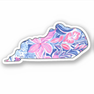 Kentucky - Summer Sticker - Lilly Inspired