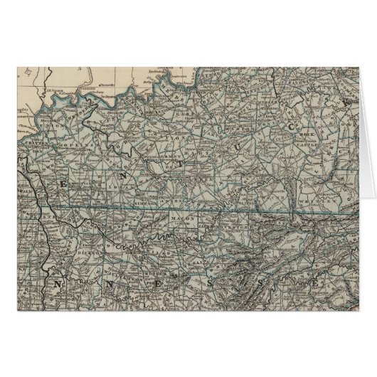 Kentucky, Tennessee 2 Cards (Front Horizontal)