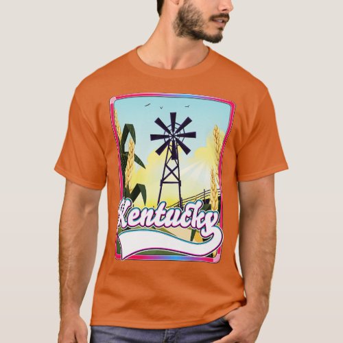 Kentucky Travel postcard T_Shirt