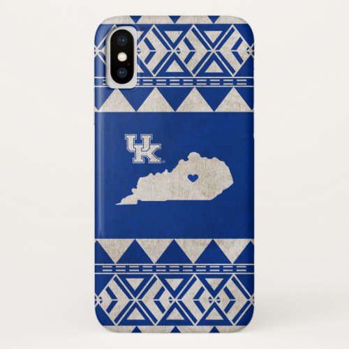 Kentucky  Tribal State Love iPhone X Case