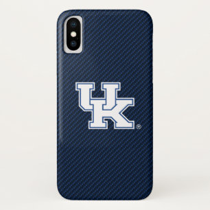 Kentucky   UK Carbon Fiber Pattern iPhone X Case