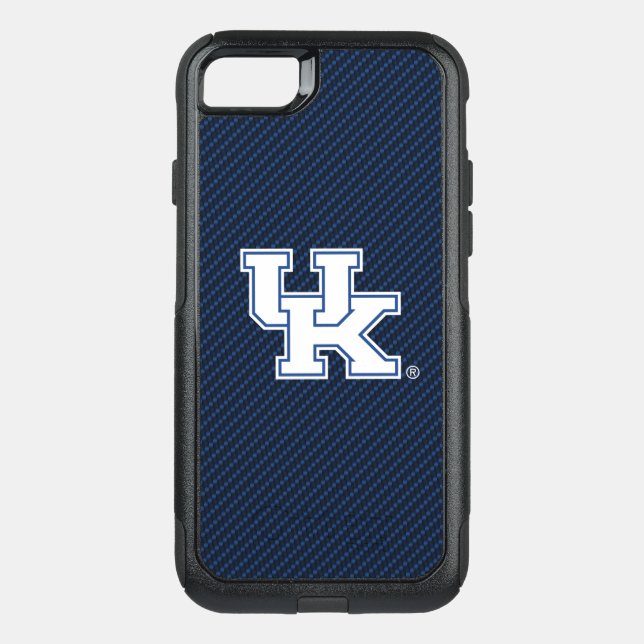 Kentucky | UK Carbon Fiber Pattern Otterbox iPhone Case (Back)