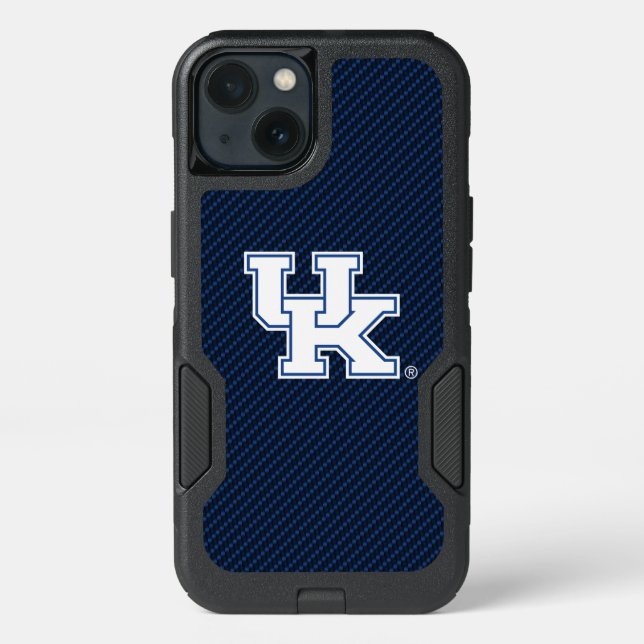 Kentucky | UK Carbon Fiber Pattern Otterbox iPhone Case (Back)