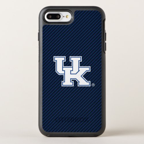 Kentucky  UK Carbon Fiber Pattern OtterBox Symmetry iPhone 8 Plus7 Plus Case