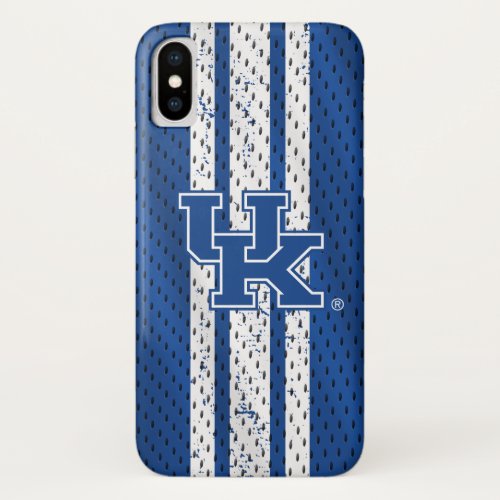 Kentucky  UK Jersey Pattern iPhone X Case