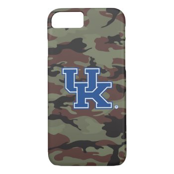 Kentucky | Uk Kentucky Camo Pattern Iphone 8/7 Case by ukwildcats at Zazzle