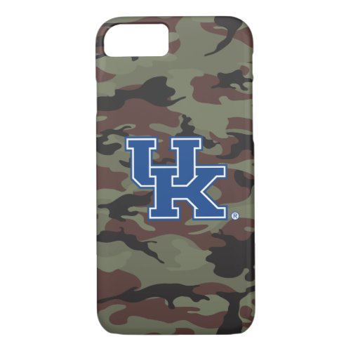 Kentucky  UK Kentucky Camo Pattern iPhone 87 Case