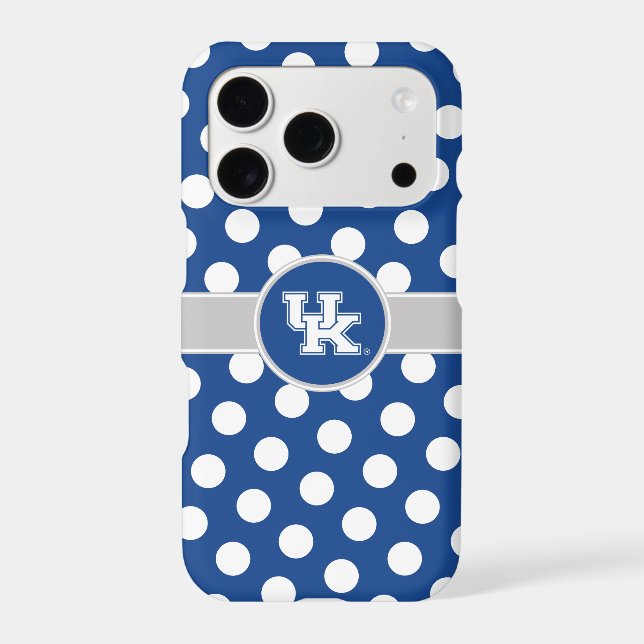Kentucky | UK Polka Dot Pattern Case-Mate iPhone Case (Back)