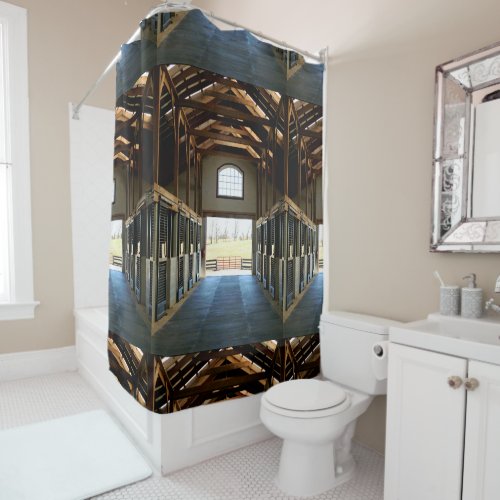 Kentucky View from the Barn Shower Curtain