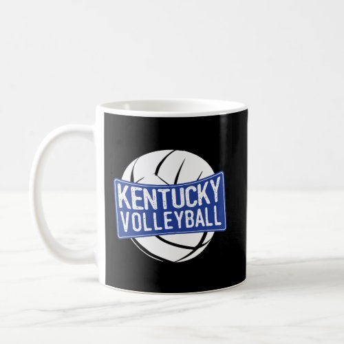 Kentucky Volleyball Graphic Coffee Mug