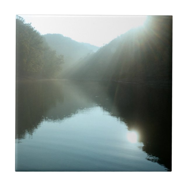 Kentucky Waterway Ceramic Tile (Front)