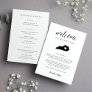 Kentucky Wedding Welcome Letter & Itinerary