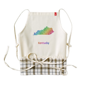 Kentucky Zazzle HEART Apron