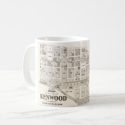 Kenwood California Map MUG