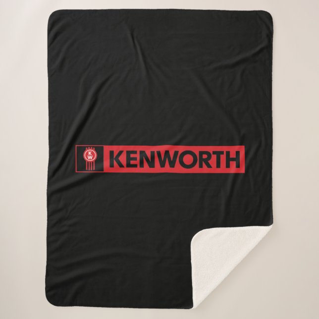 Kenworth Hot Cover Sherpa Blanket (Front)