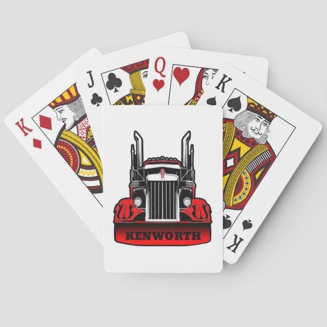 Kenworth Poker Cards (Back)