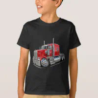 Kenworth w900 Red Truck T-Shirt