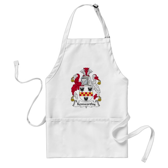 Kenworthy Family Crest Adult Apron (Front)