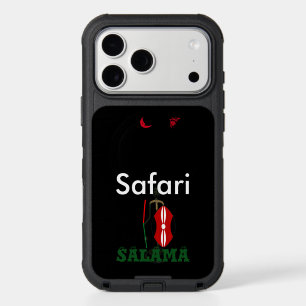 Kenya Achempong: Maasai Shield Jet Black Safari   iPhone 17 Pro Max Case