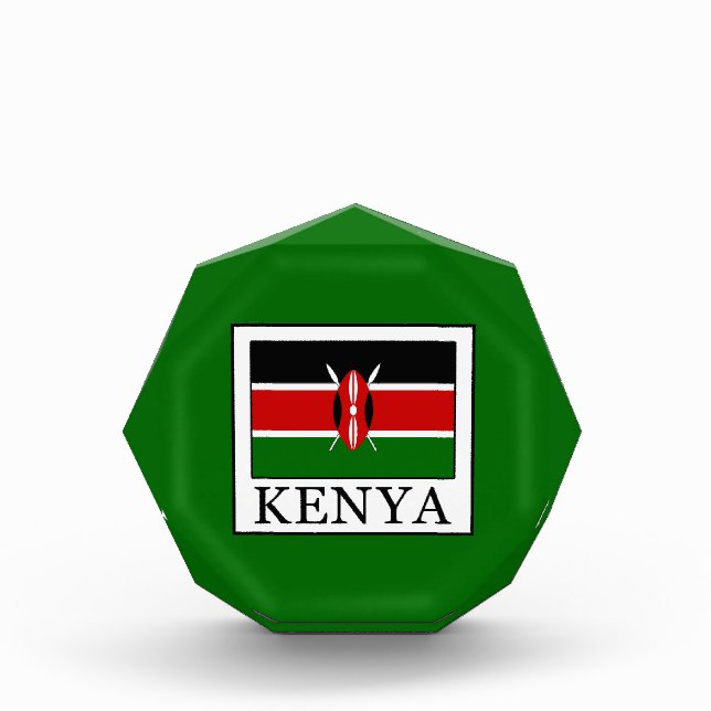 Kenya Acrylic Award (Front)