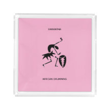 Kenya African Art Awesome Silhouette Drummer