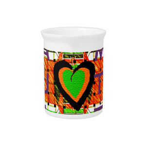Kenya: All of Africa in One Country - Woven Flag  Beverage Pitcher