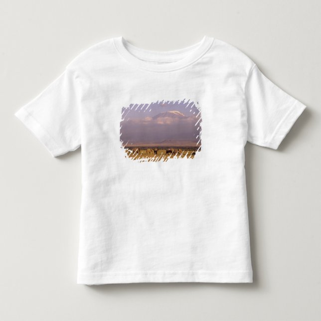 Kenya: Amboseli National Park, Elephants Toddler T-shirt (Front)