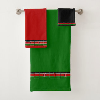 Kenya bath towel set
