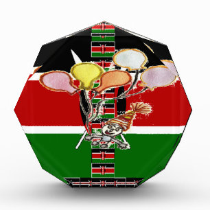 Kenya Birthday Acrylic Award