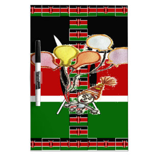 Kenya Birthday Dry-Erase Board