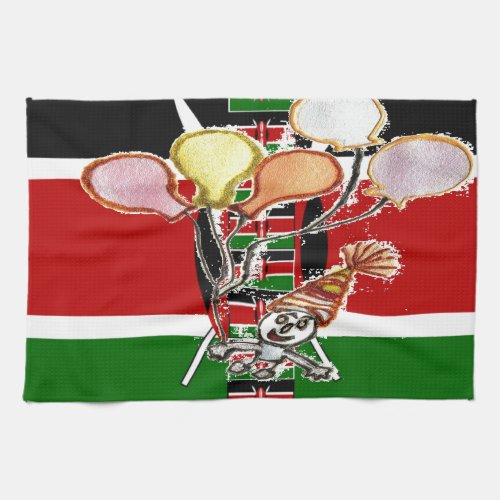 Kenya Birthday Towel