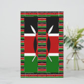 Kenya Black red green (Standing Front)