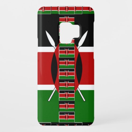 Kenya Black red green Case_Mate Samsung Galaxy S9 Case