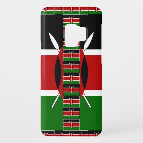 Kenya Black red green Case_Mate Samsung Galaxy S9 Case